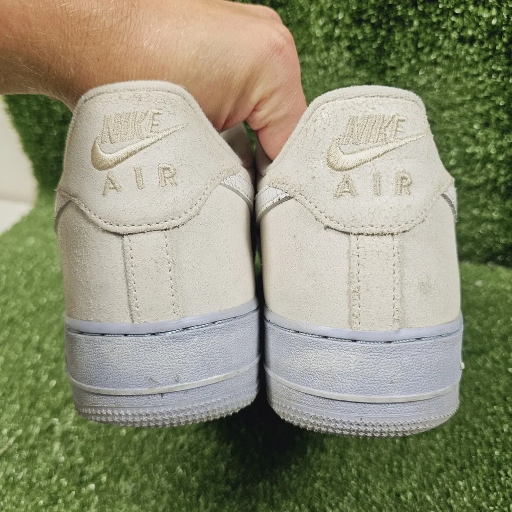 Nike Air Force 1 '07 LV8 EMB Summit White Blue Whisper DV0787-100 Mens 13